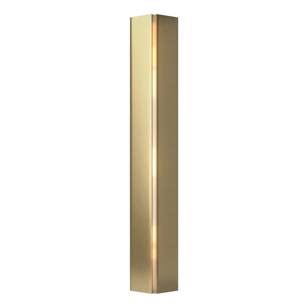 Hubbardton Forge - Three Light Wall Sconce - Gallery - Modern Brass- Union Lighting Luminaires Decor
