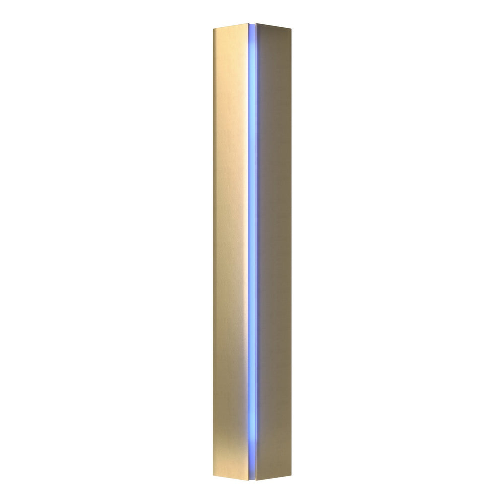 Hubbardton Forge - Three Light Wall Sconce - Gallery - Modern Brass- Union Lighting Luminaires Decor