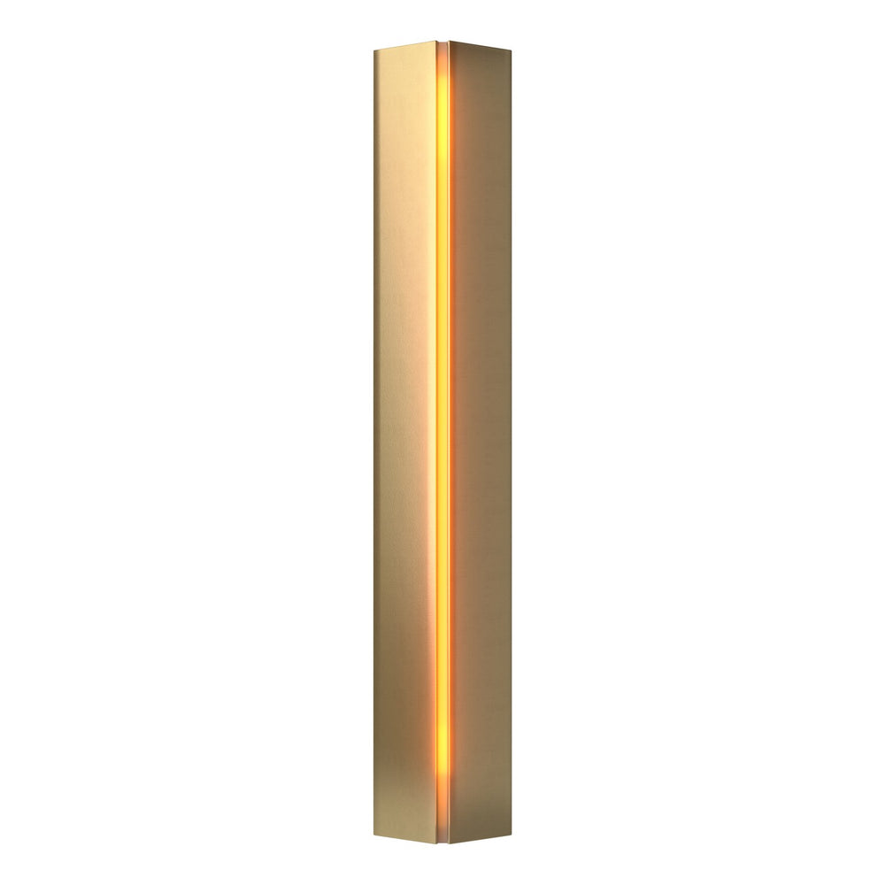 Hubbardton Forge - Three Light Wall Sconce - Gallery - Modern Brass- Union Lighting Luminaires Decor