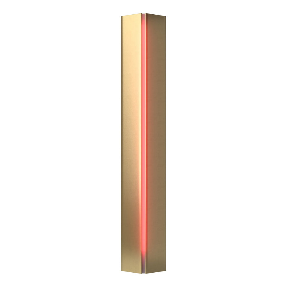 Hubbardton Forge - Three Light Wall Sconce - Gallery - Modern Brass- Union Lighting Luminaires Decor