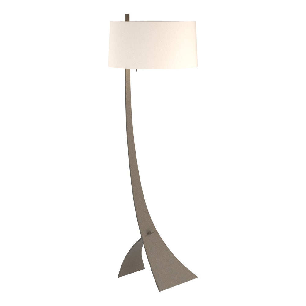 Hubbardton Forge - One Light Floor Lamp - Stasis - Dark Smoke- Union Lighting Luminaires Decor