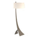 Hubbardton Forge - One Light Floor Lamp - Stasis - Dark Smoke- Union Lighting Luminaires Decor