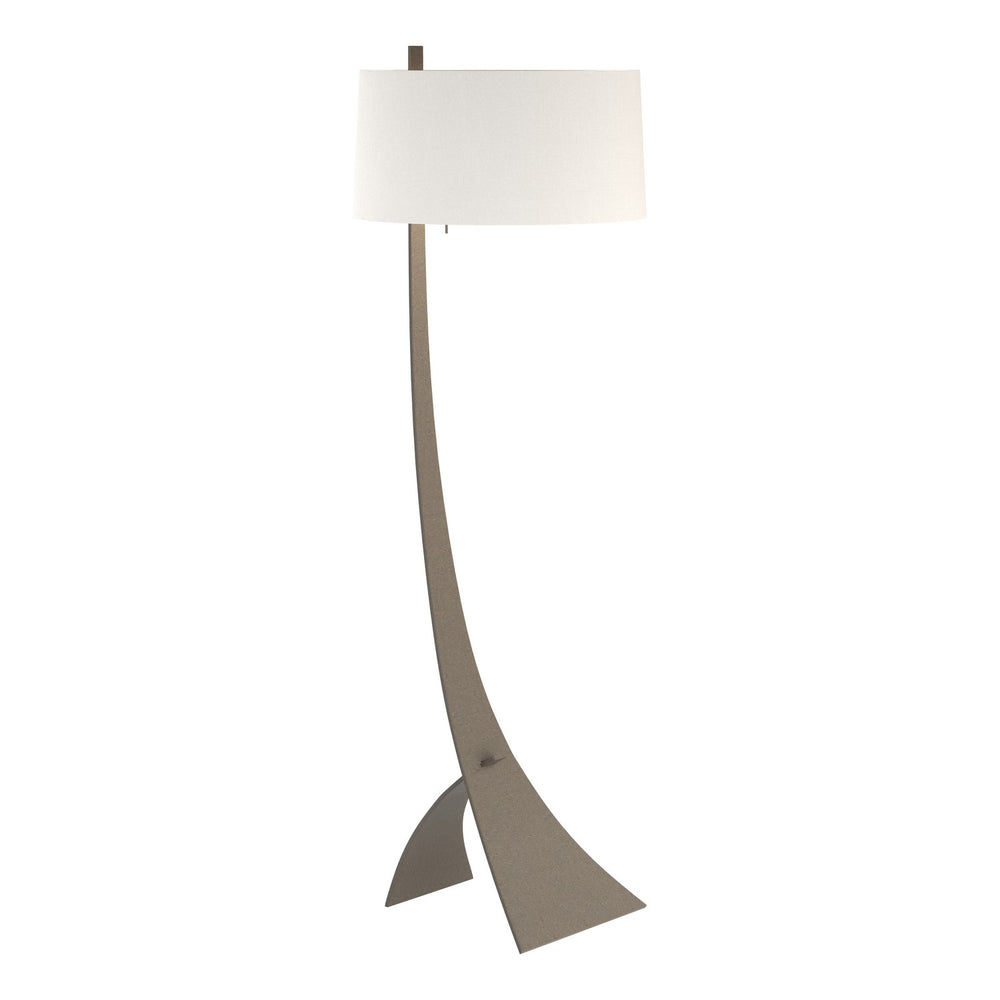 Hubbardton Forge - One Light Floor Lamp - Stasis - Dark Smoke- Union Lighting Luminaires Decor