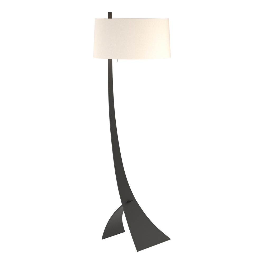 Hubbardton Forge - One Light Floor Lamp - Stasis - Black- Union Lighting Luminaires Decor
