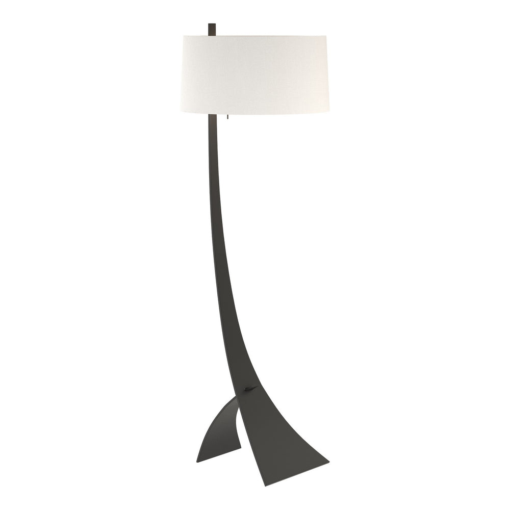 Hubbardton Forge - One Light Floor Lamp - Stasis - Black- Union Lighting Luminaires Decor
