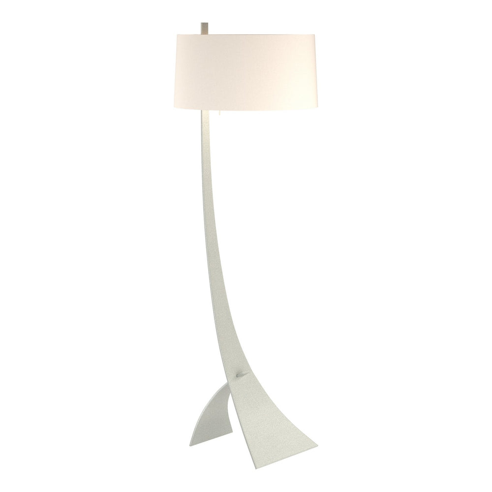 Hubbardton Forge - One Light Floor Lamp - Stasis - Vintage Platinum- Union Lighting Luminaires Decor