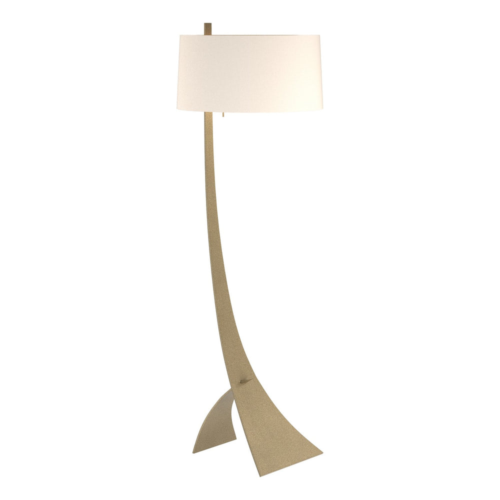 Hubbardton Forge - One Light Floor Lamp - Stasis - Soft Gold- Union Lighting Luminaires Decor