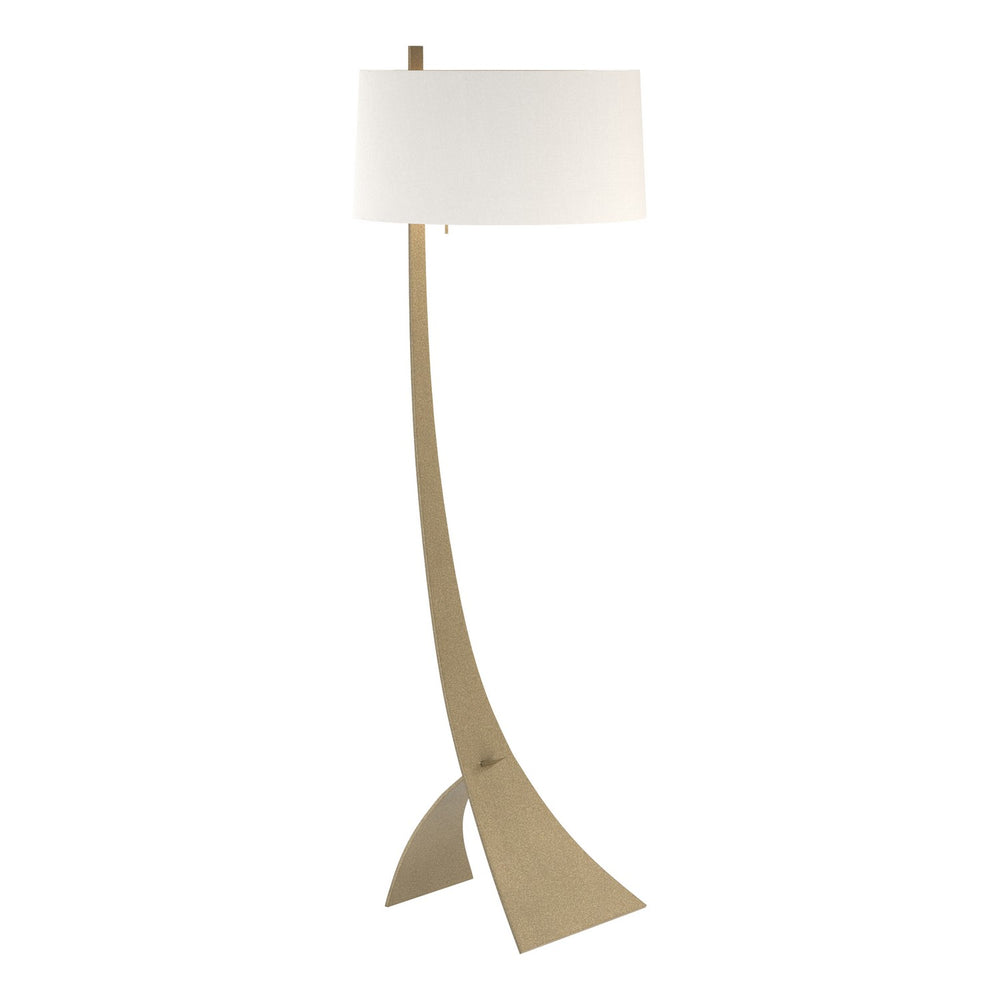 Hubbardton Forge - One Light Floor Lamp - Stasis - Soft Gold- Union Lighting Luminaires Decor