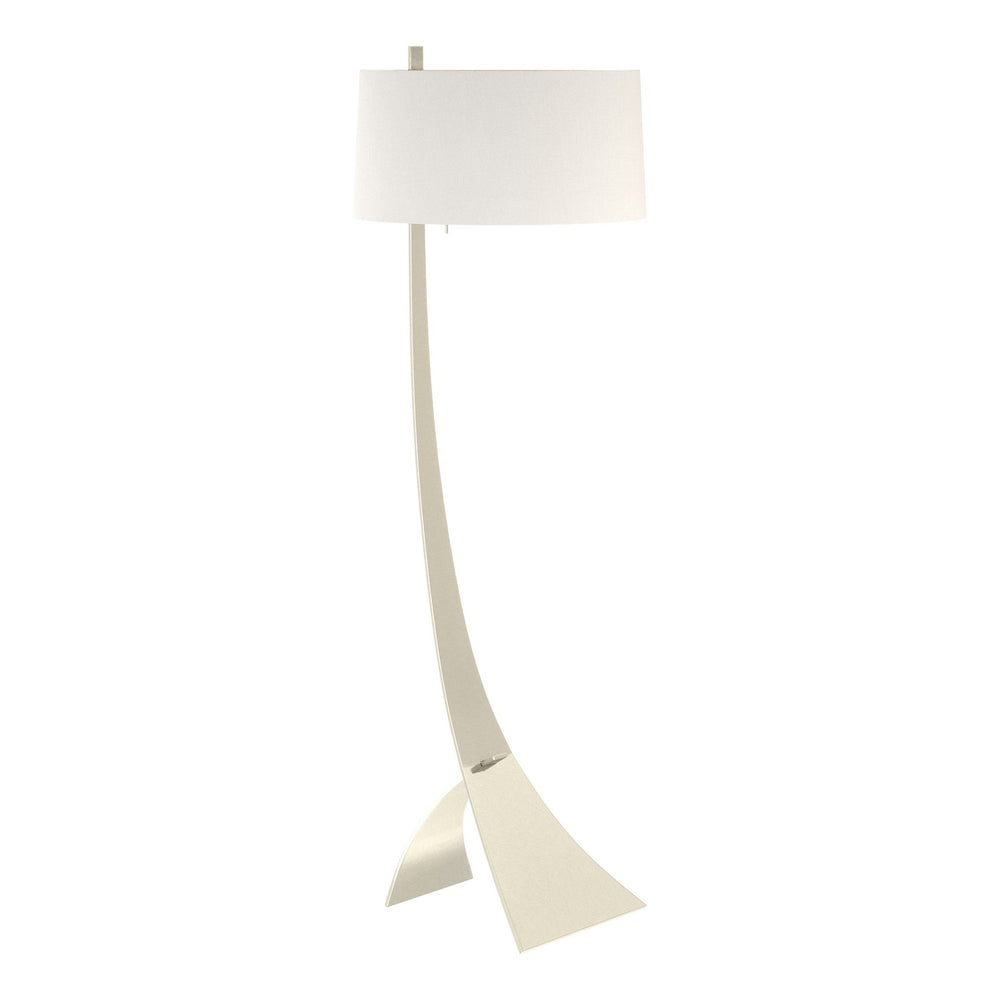 Hubbardton Forge - One Light Floor Lamp - Stasis - Sterling- Union Lighting Luminaires Decor