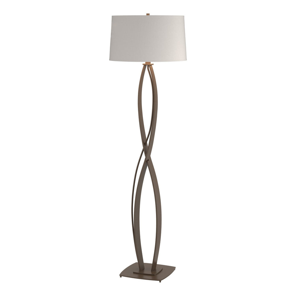 Hubbardton Forge - One Light Floor Lamp - Almost Infinity - Bronze- Union Lighting Luminaires Decor