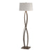 Hubbardton Forge - One Light Floor Lamp - Almost Infinity - Bronze- Union Lighting Luminaires Decor