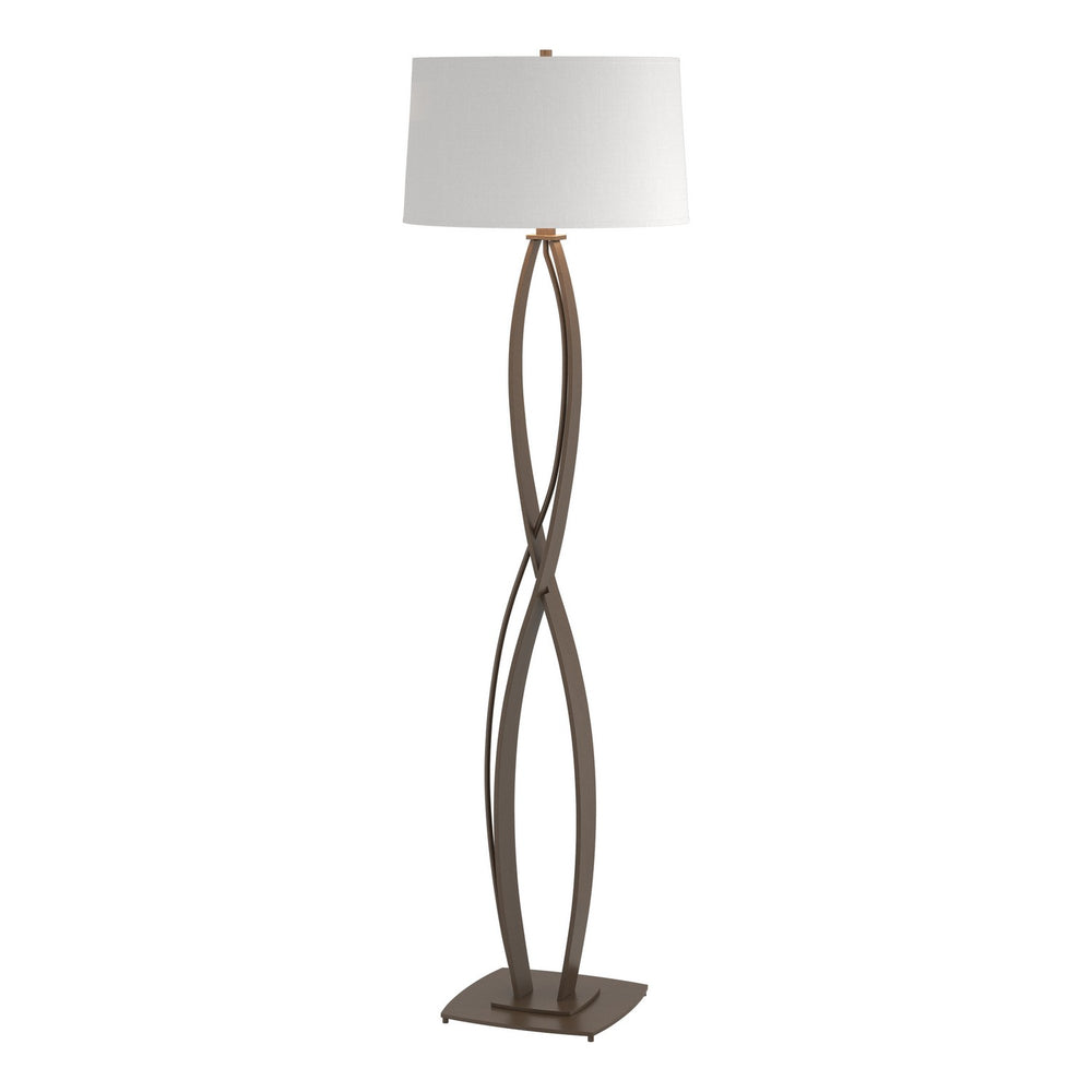 Hubbardton Forge - One Light Floor Lamp - Almost Infinity - Bronze- Union Lighting Luminaires Decor
