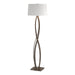Hubbardton Forge - One Light Floor Lamp - Almost Infinity - Bronze- Union Lighting Luminaires Decor