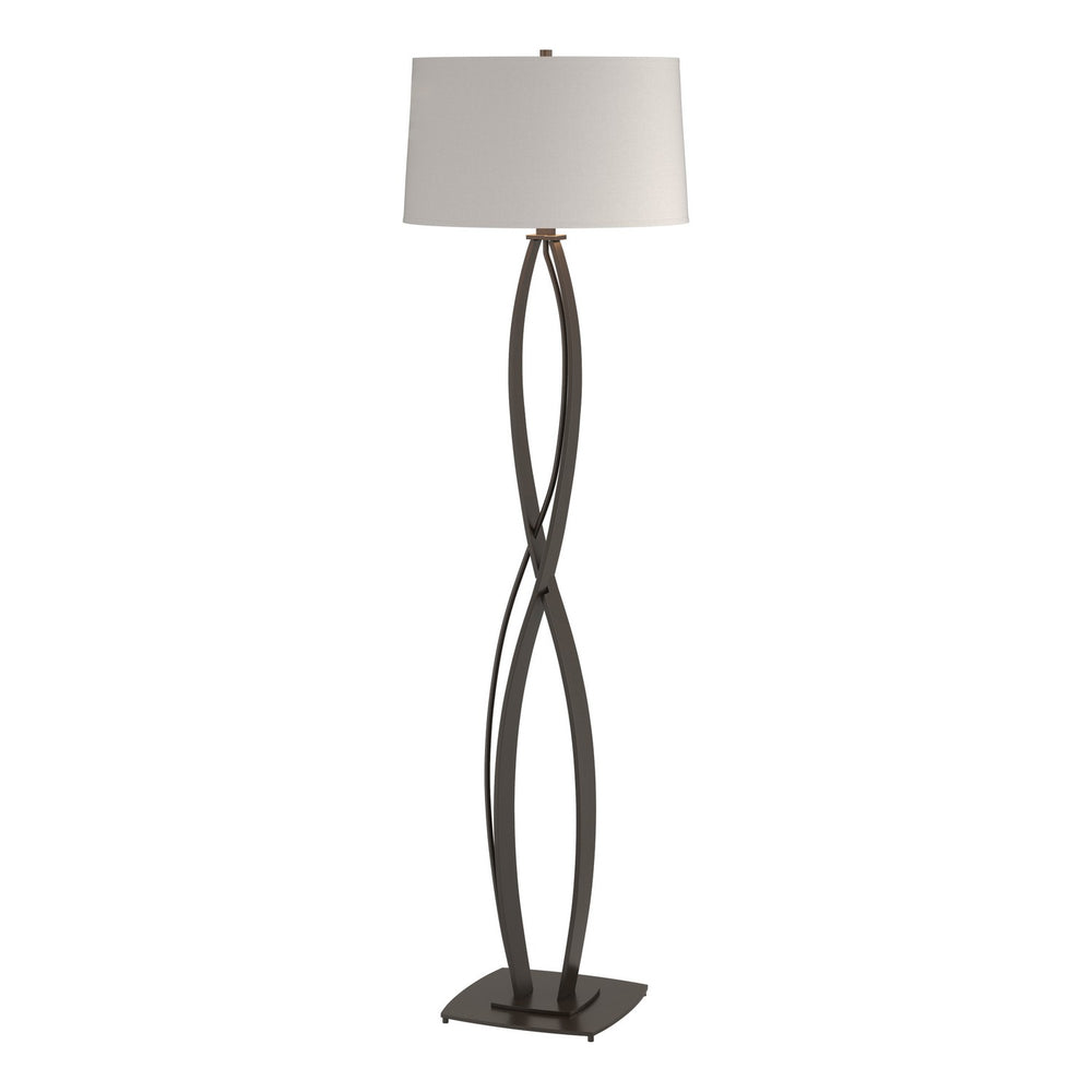 Hubbardton Forge - One Light Floor Lamp - Almost Infinity - Oil Rubbed Bronze- Union Lighting Luminaires Decor