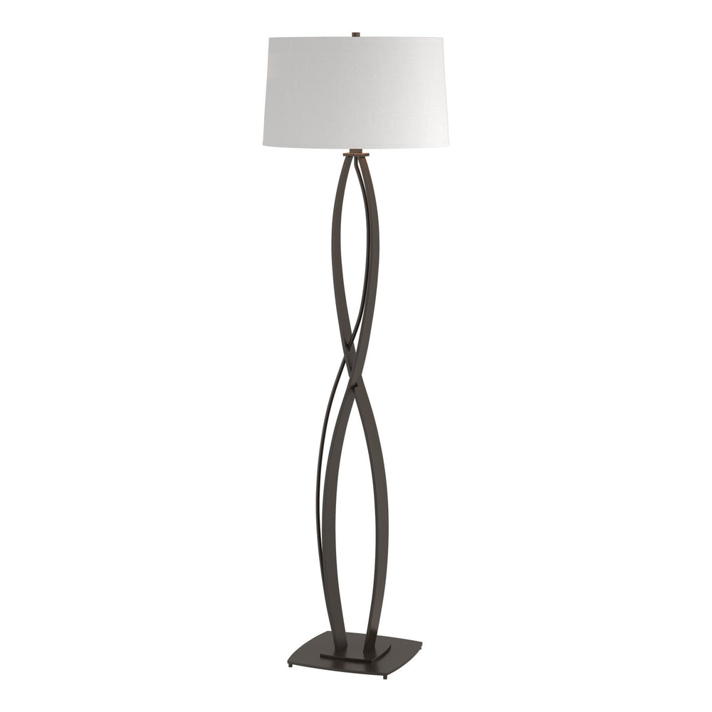 Hubbardton Forge - One Light Floor Lamp - Almost Infinity - Oil Rubbed Bronze- Union Lighting Luminaires Decor