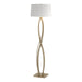 Hubbardton Forge - One Light Floor Lamp - Almost Infinity - Soft Gold- Union Lighting Luminaires Decor