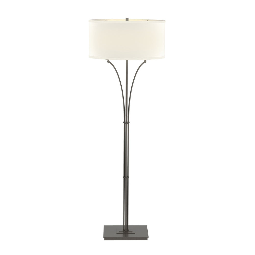 Hubbardton Forge - Two Light Floor Lamp - Formae - Dark Smoke- Union Lighting Luminaires Decor