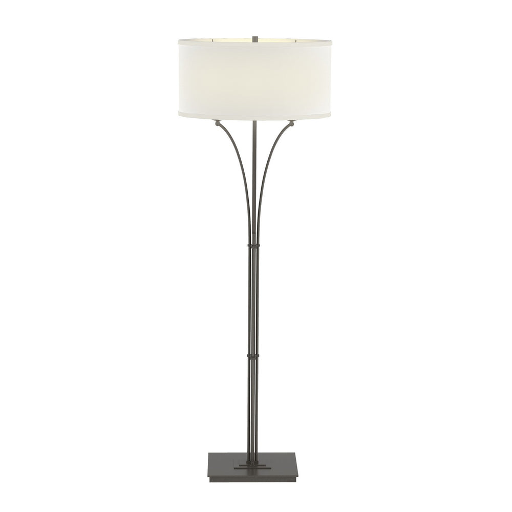 Hubbardton Forge - Two Light Floor Lamp - Formae - Dark Smoke- Union Lighting Luminaires Decor