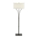 Hubbardton Forge - Two Light Floor Lamp - Formae - Dark Smoke- Union Lighting Luminaires Decor