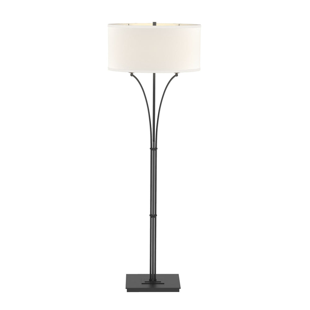 Hubbardton Forge - Two Light Floor Lamp - Formae - Black- Union Lighting Luminaires Decor