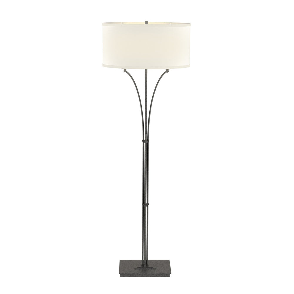 Hubbardton Forge - Two Light Floor Lamp - Formae - Natural Iron- Union Lighting Luminaires Decor