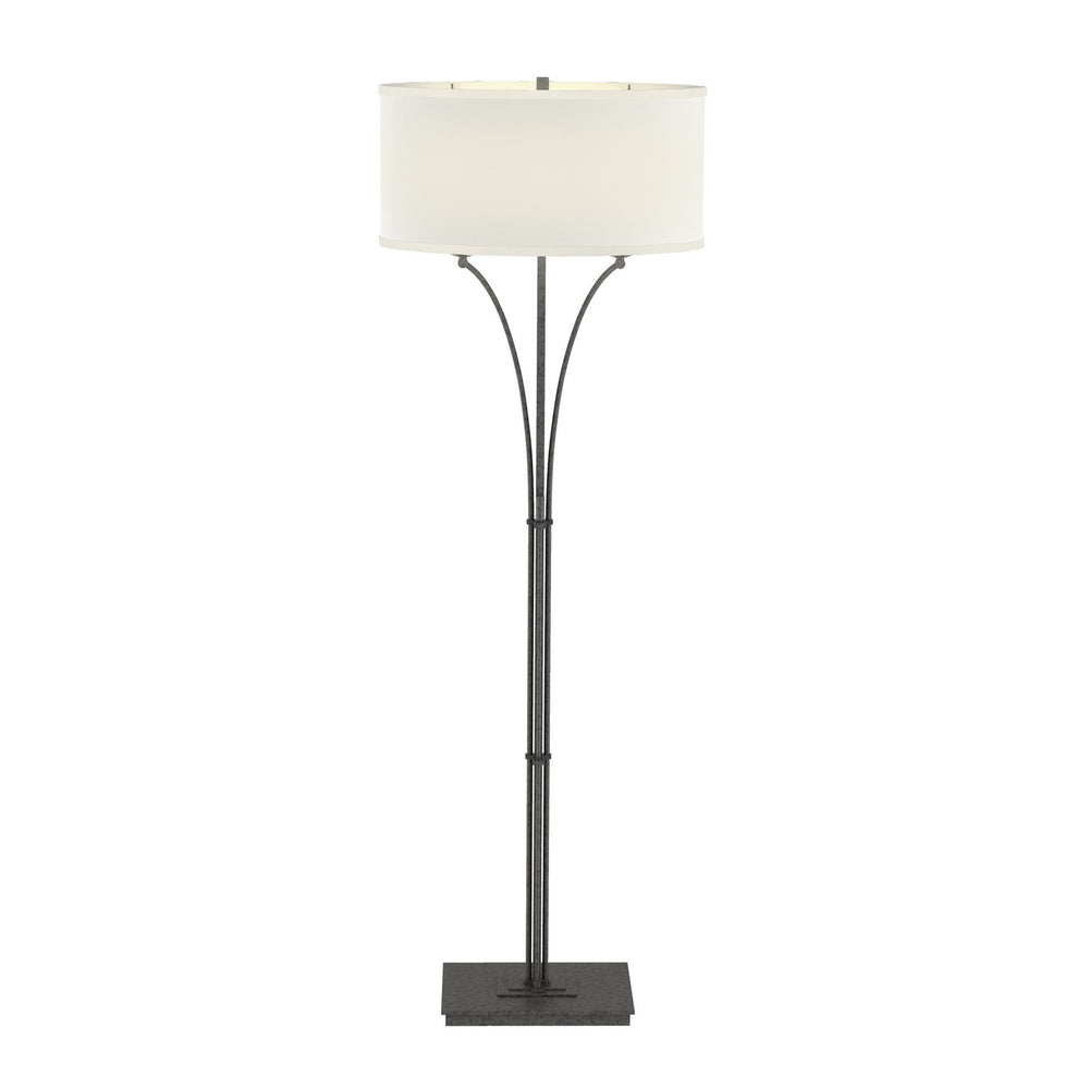 Hubbardton Forge - Two Light Floor Lamp - Formae - Natural Iron- Union Lighting Luminaires Decor