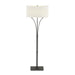 Hubbardton Forge - Two Light Floor Lamp - Formae - Natural Iron- Union Lighting Luminaires Decor