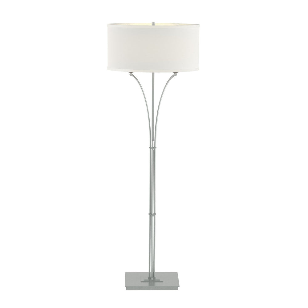 Hubbardton Forge - Two Light Floor Lamp - Formae - Vintage Platinum- Union Lighting Luminaires Decor