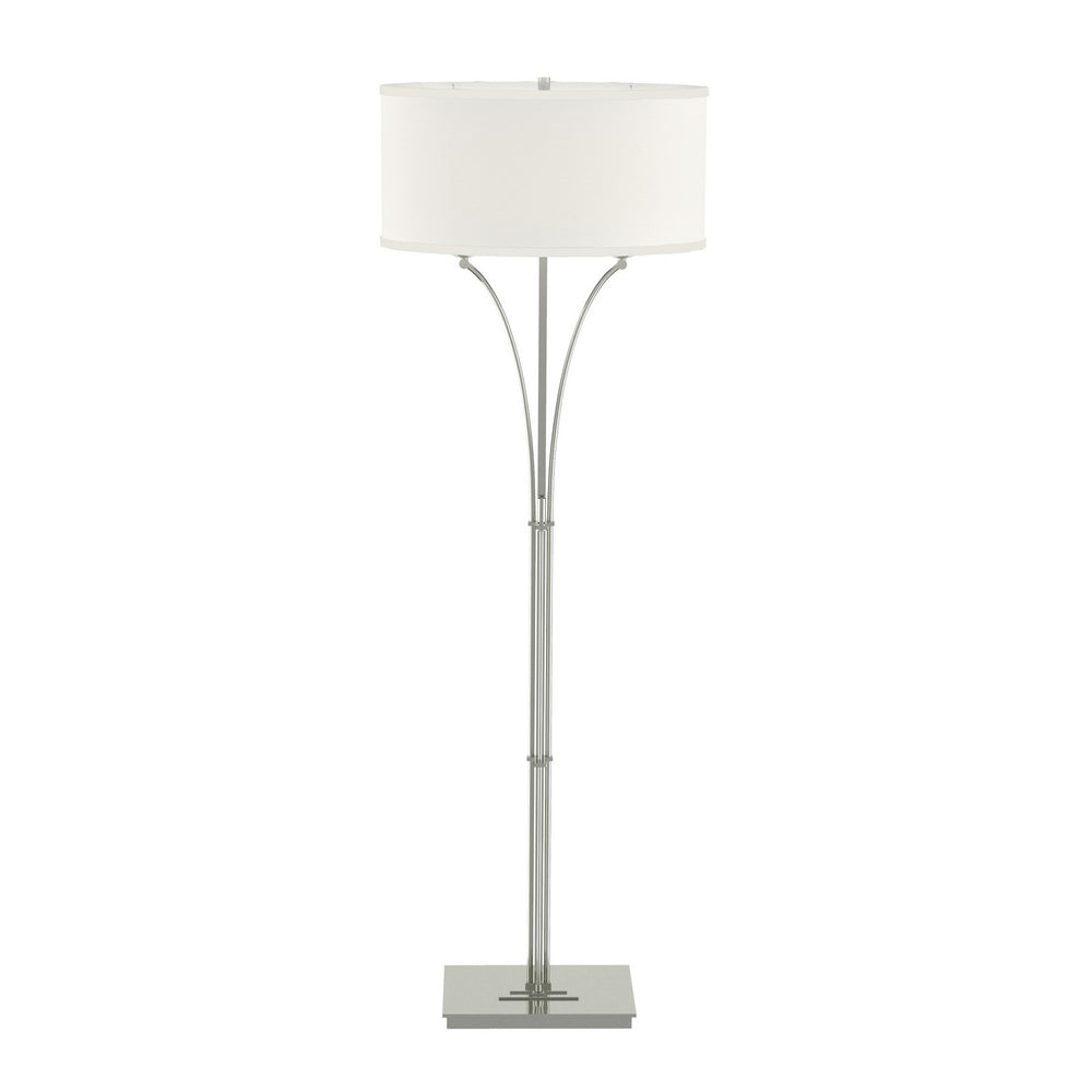 Hubbardton Forge - Two Light Floor Lamp - Formae - Sterling- Union Lighting Luminaires Decor