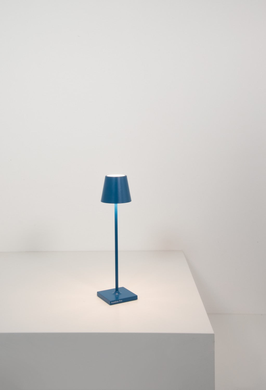 Zafferano - LED Table Lamp - Poldina - Capri Blue- Union Lighting Luminaires Decor