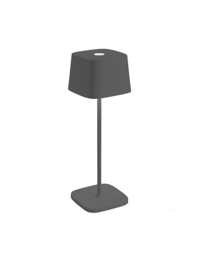 Zafferano - LED Table Lamp - Ofelia - Dark Grey- Union Lighting Luminaires Decor