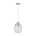 Visual Comfort Modern - One Light Pendant - Alina - Polished Nickel- Union Lighting Luminaires Decor