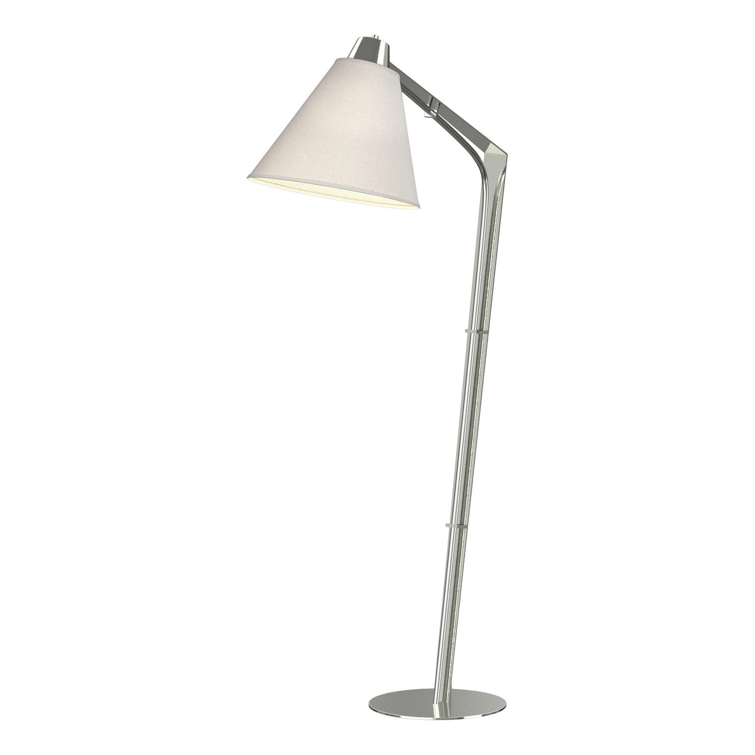 Hubbardton Forge - One Light Floor Lamp - Reach - Sterling- Union Lighting Luminaires Decor