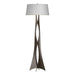 Hubbardton Forge - One Light Floor Lamp - Moreau - Bronze- Union Lighting Luminaires Decor