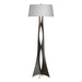 Hubbardton Forge - One Light Floor Lamp - Moreau - Oil Rubbed Bronze- Union Lighting Luminaires Decor