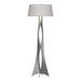 Hubbardton Forge - One Light Floor Lamp - Moreau - Vintage Platinum- Union Lighting Luminaires Decor