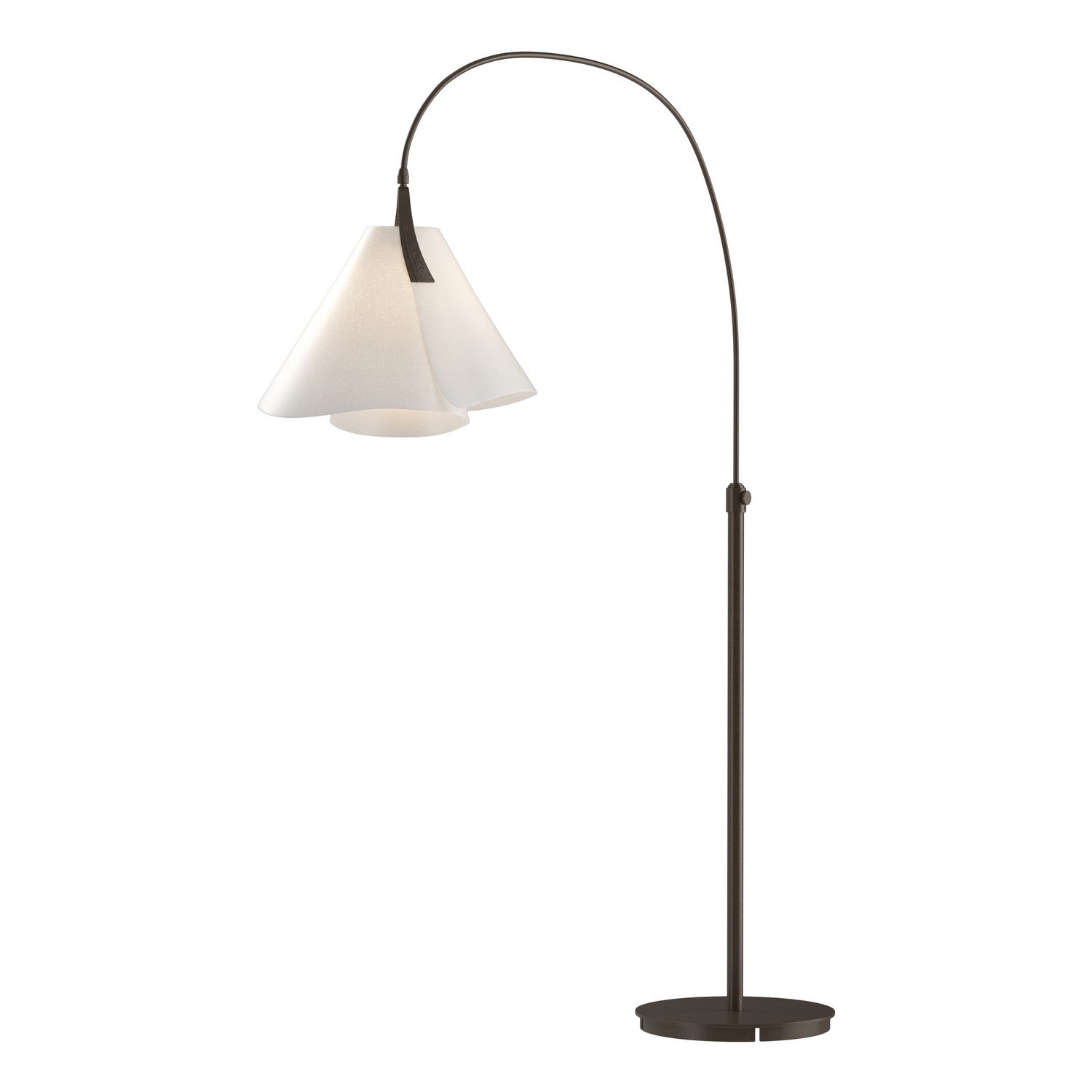 Hubbardton Forge - One Light Floor Lamp - Mobius - Bronze- Union Lighting Luminaires Decor