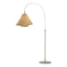 Hubbardton Forge - One Light Floor Lamp - Mobius - Sterling- Union Lighting Luminaires Decor