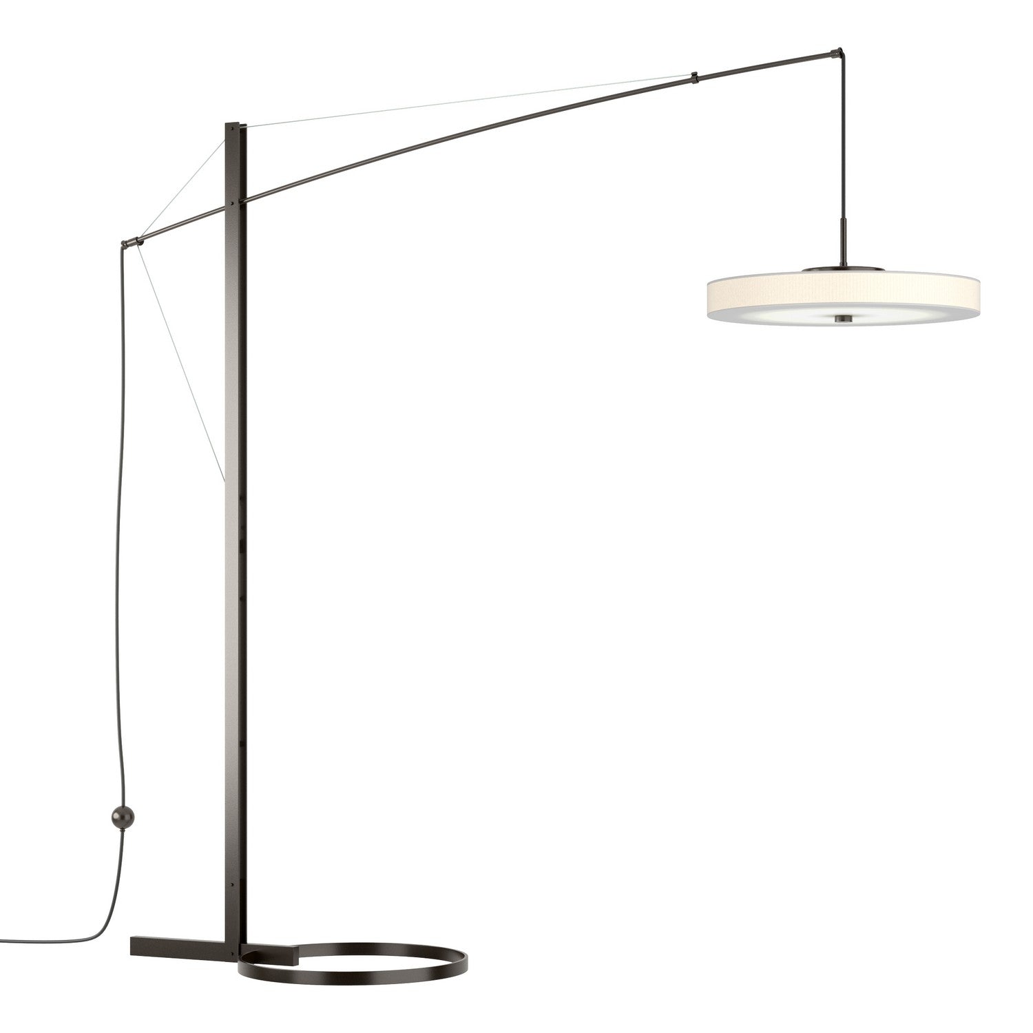 Hubbardton Forge - LED Floor Lamp - Disq - Oil Rubbed Bronze- Union Lighting Luminaires Decor