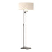 Hubbardton Forge - One Light Floor Lamp - Rook - Black- Union Lighting Luminaires Decor