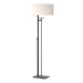 Hubbardton Forge - One Light Floor Lamp - Rook - Black- Union Lighting Luminaires Decor
