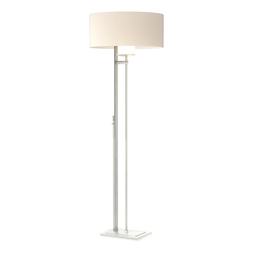 Hubbardton Forge - One Light Floor Lamp - Rook - Vintage Platinum- Union Lighting Luminaires Decor