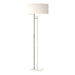 Hubbardton Forge - One Light Floor Lamp - Rook - Vintage Platinum- Union Lighting Luminaires Decor