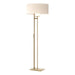 Hubbardton Forge - One Light Floor Lamp - Rook - Soft Gold- Union Lighting Luminaires Decor
