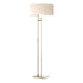 Hubbardton Forge - One Light Floor Lamp - Rook - Sterling- Union Lighting Luminaires Decor