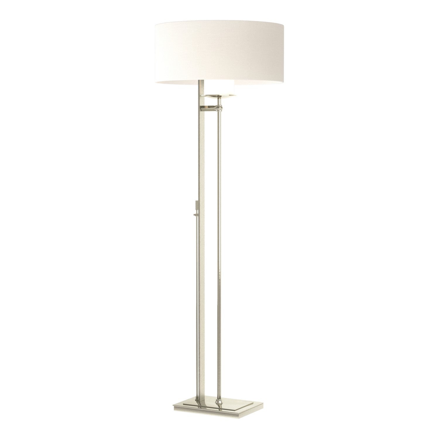 Hubbardton Forge - One Light Floor Lamp - Rook - Sterling- Union Lighting Luminaires Decor