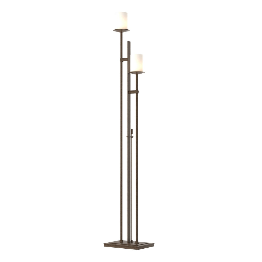 Hubbardton Forge - Two Light Floor Lamp - Rook - Bronze- Union Lighting Luminaires Decor