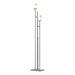 Hubbardton Forge - Two Light Floor Lamp - Rook - Vintage Platinum- Union Lighting Luminaires Decor