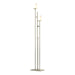 Hubbardton Forge - Two Light Floor Lamp - Rook - Sterling- Union Lighting Luminaires Decor