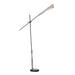 Hubbardton Forge - One Light Floor Lamp - Vertex - Black- Union Lighting Luminaires Decor